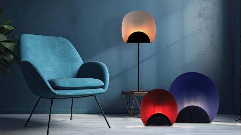 Floor lamp CREPUSCULE | Soft, subdued light