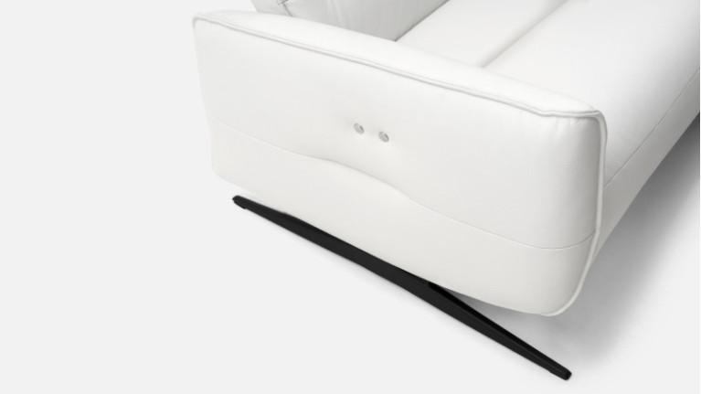 ZEUS 3-seater leather electric recliner sofa | Comfort and relaxation