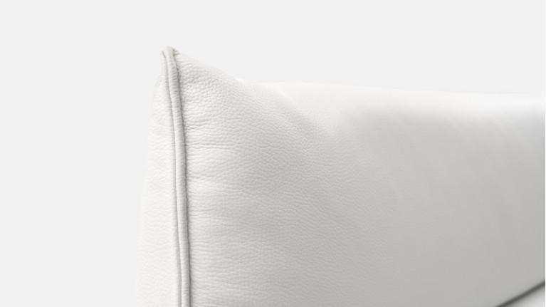 3-seater leather manual recliner sofa ZEUS | Comfort and relaxation