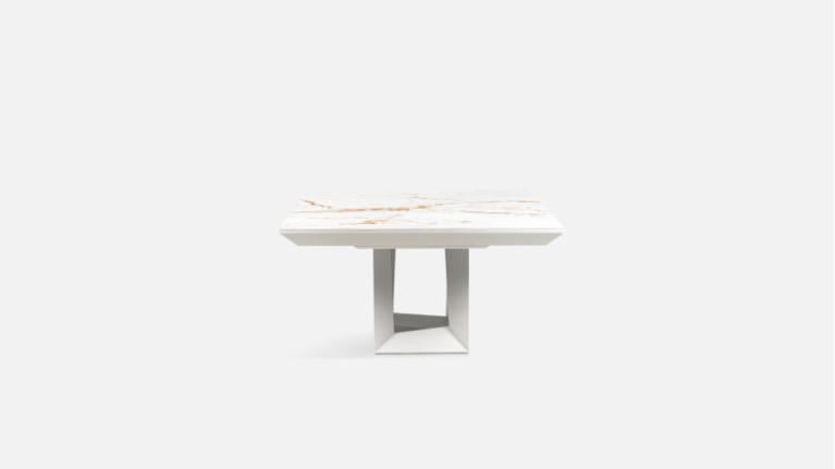 ORIGAMI square extendable dining table | Minimalist design