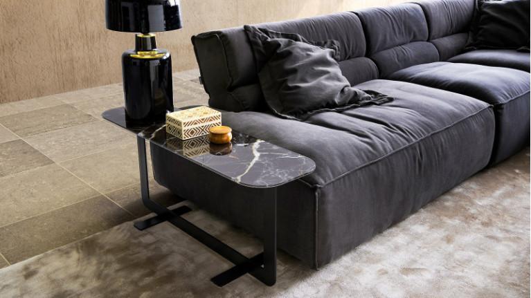 VOLA fabric corner sofa | Generous dimensions
