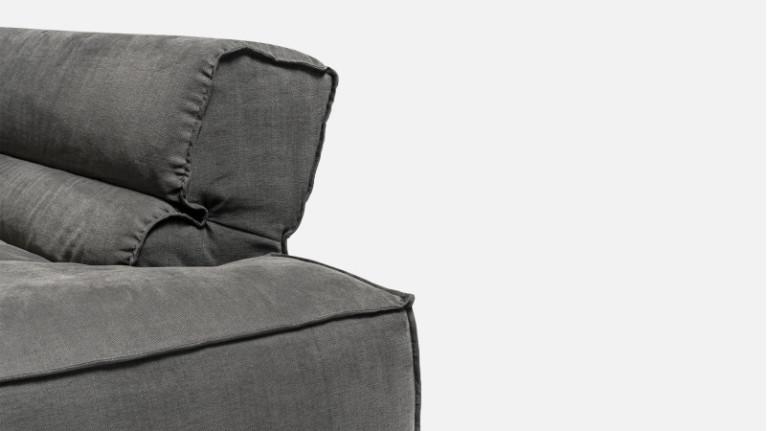 VOLA fabric corner sofa | Generous dimensions