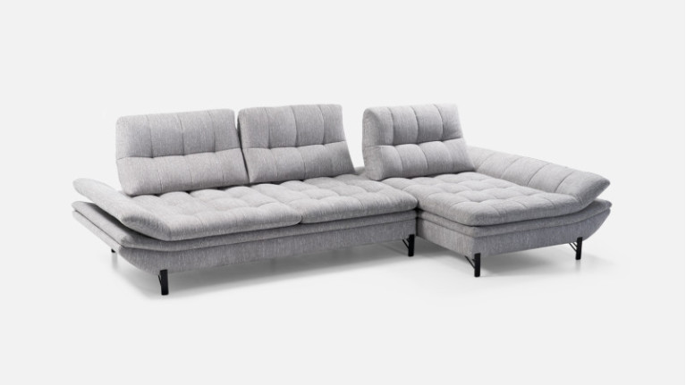 4-seater corner sofa WAFFLE | Wrap-around comfort