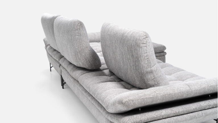 4-seater corner sofa WAFFLE | Wrap-around comfort