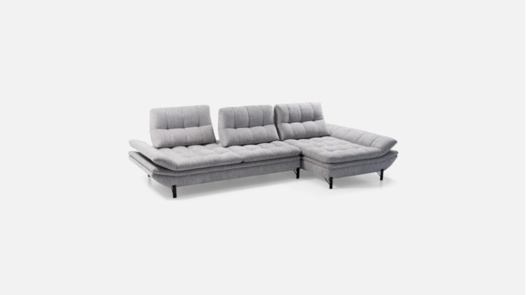 4-seater corner sofa WAFFLE | Wrap-around comfort