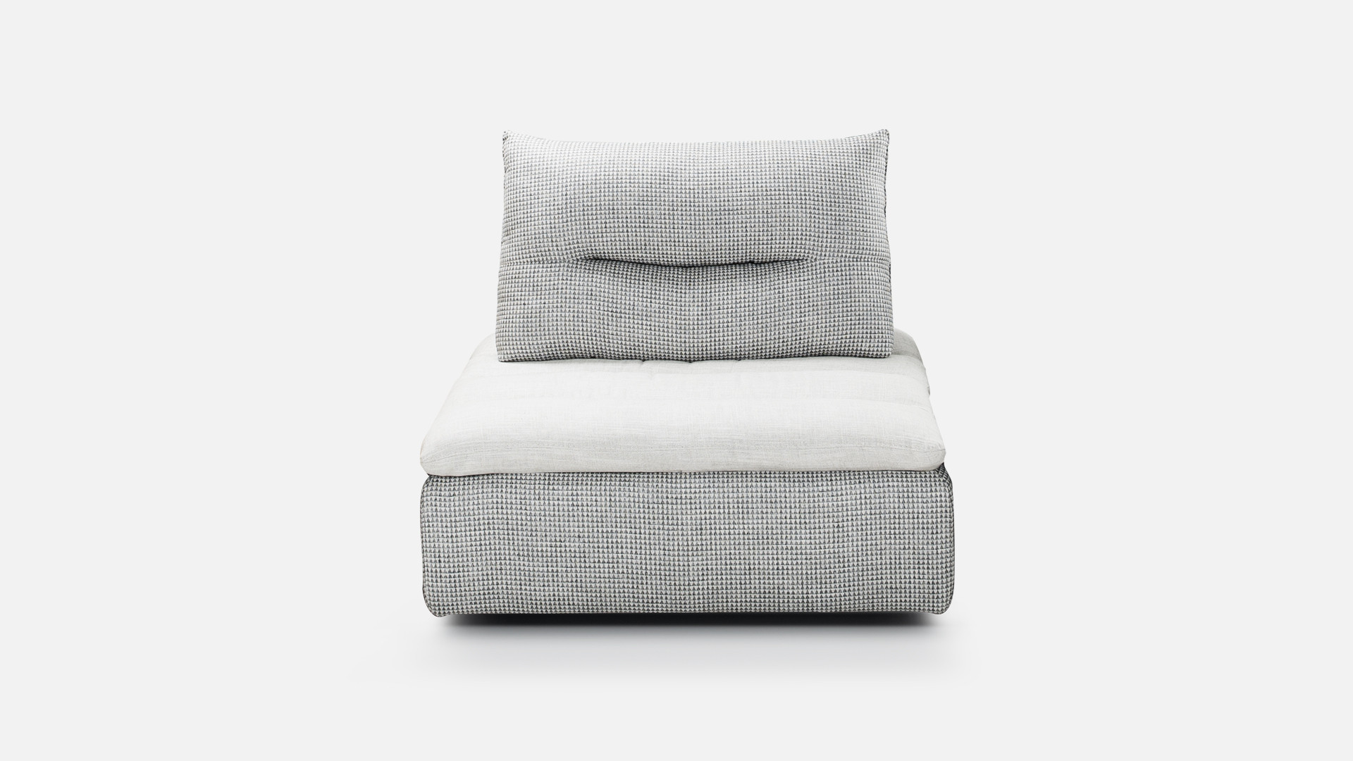 BYBLOS forward and backward seat - allows you to adjust the seat depth for optimum comfort