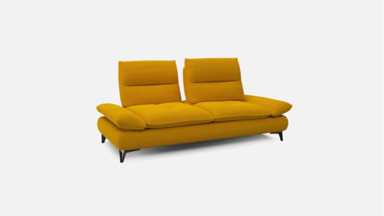 ROMA sofa | Available in leather, fabric or microfiber