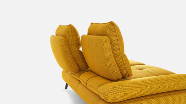 ROMA sofa | Available in leather, fabric or microfiber