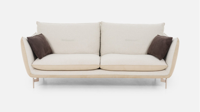 FLUFFY sofa | Feather comfort, compact design