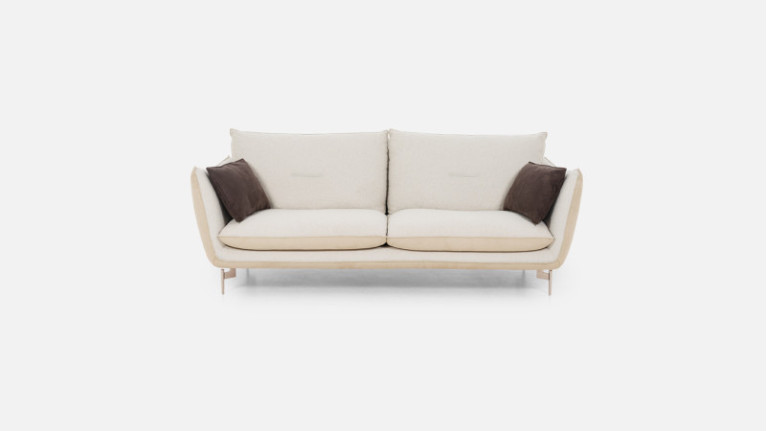 FLUFFY sofa | Feather comfort, compact design