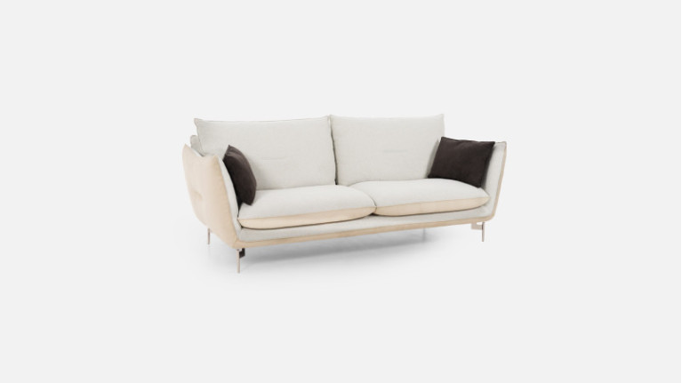 FLUFFY sofa | Feather comfort, compact design