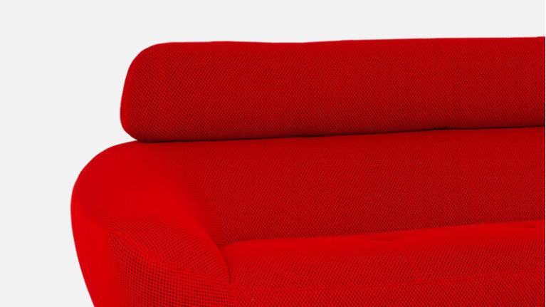 Canapé SHADE | Contemporary, ultra-design red sofa
