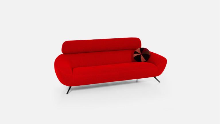 Canapé SHADE | Contemporary, ultra-design red sofa