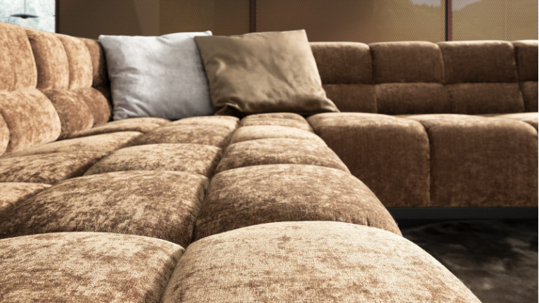OASIS panoramic corner sofa | Adjustable seat depth