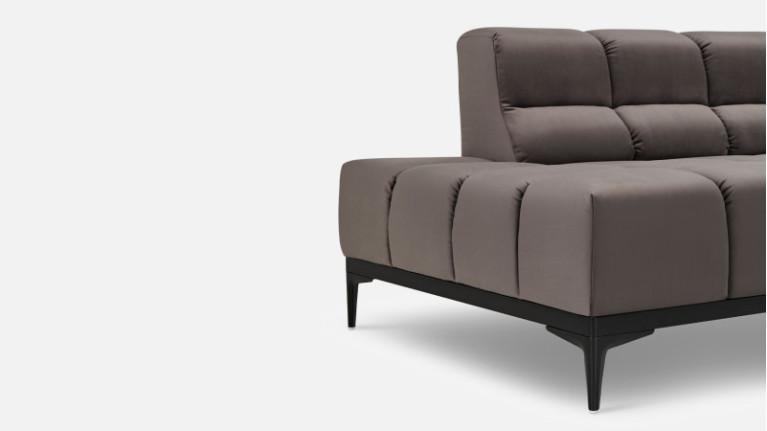 OASIS maxi chaise longue corner sofa | Adjustable seat depth