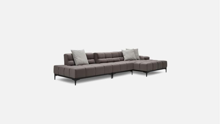OASIS maxi chaise longue corner sofa | Adjustable seat depth
