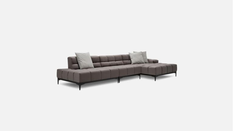 OASIS maxi chaise longue corner sofa | Adjustable seat depth