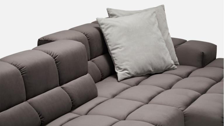 OASIS corner sofa chaise longue | Adjustable seat depth