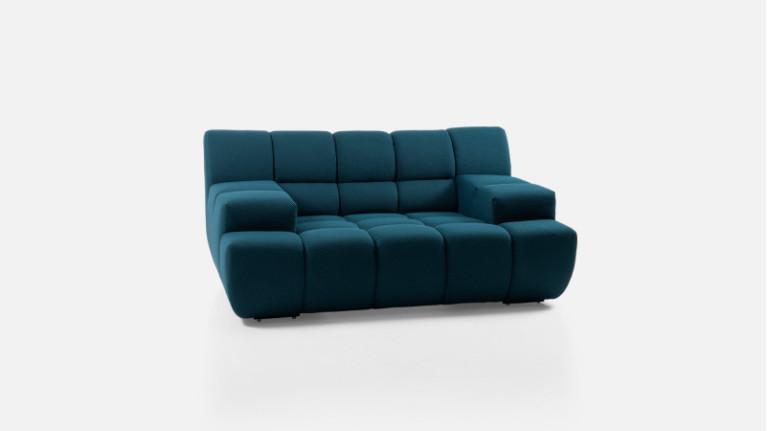 CIELO | corner sofa chaise longue with adjustable seat depth