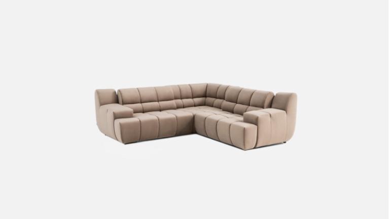 CIELO | corner sofa with adjustable seat depth