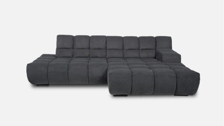 CIELO | corner sofa chaise longue with adjustable seat depth
