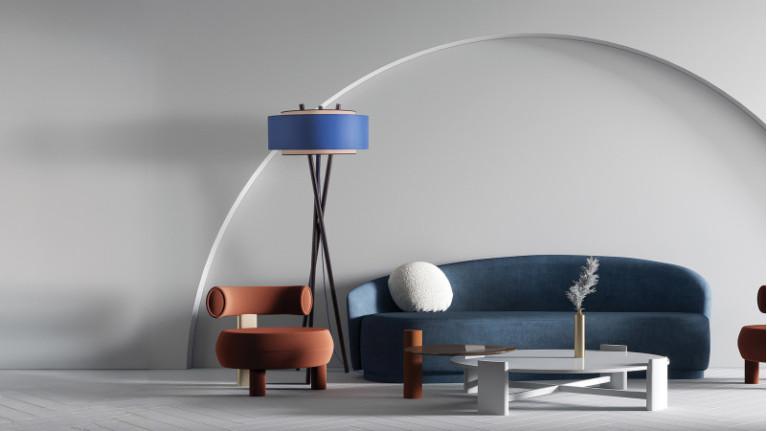 Floor lamp STICKS | Light levitation