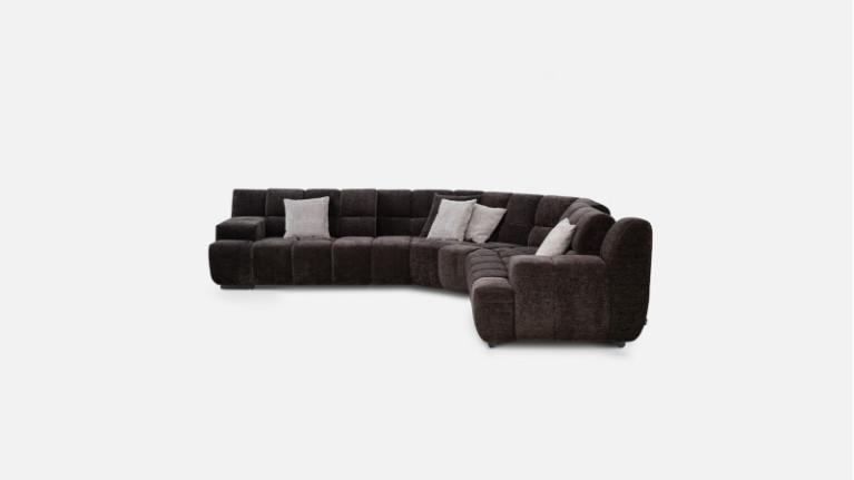 CIELO | corner sofa with adjustable seat depth