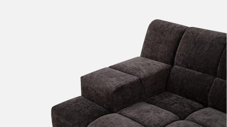 CIELO | corner sofa with adjustable seat depth