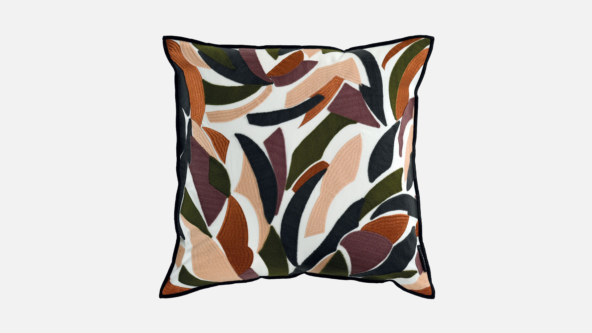 DEFILE cushion | Sumptuous embroidery