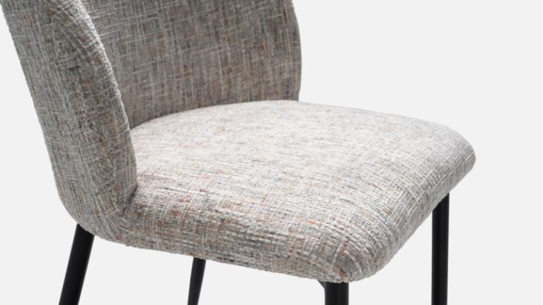 BUMP fabric dining chair