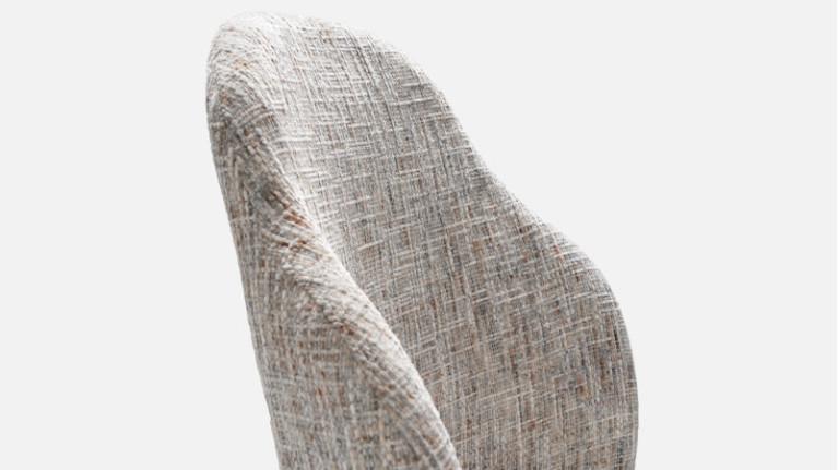 BUMP fabric dining chair