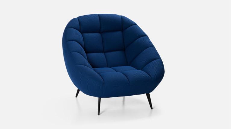 DIAMOND fabric armchair | For a refined interior