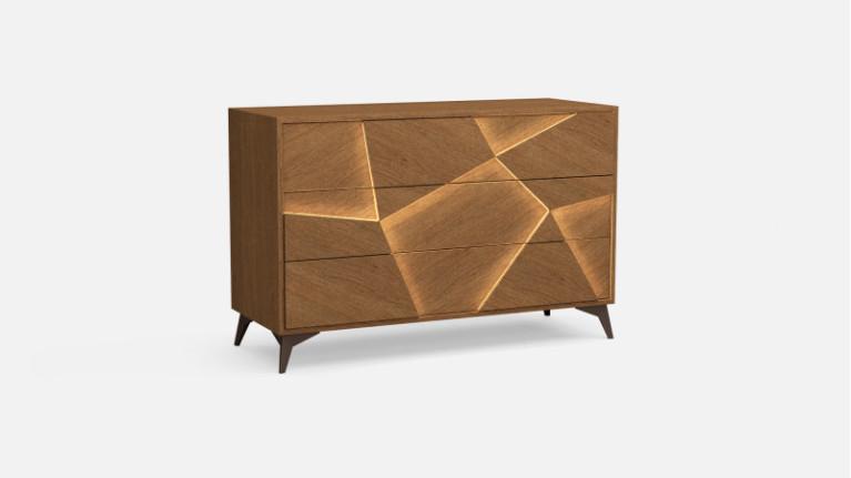 3-drawer chest ECLIPSE | Design and contemporary bedroom