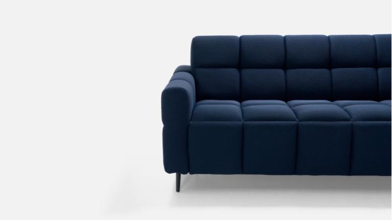 TETRIS fabric sofa bed | Contemporary design