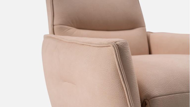 APOLLON leather manual recliner | Comfort and relaxation
