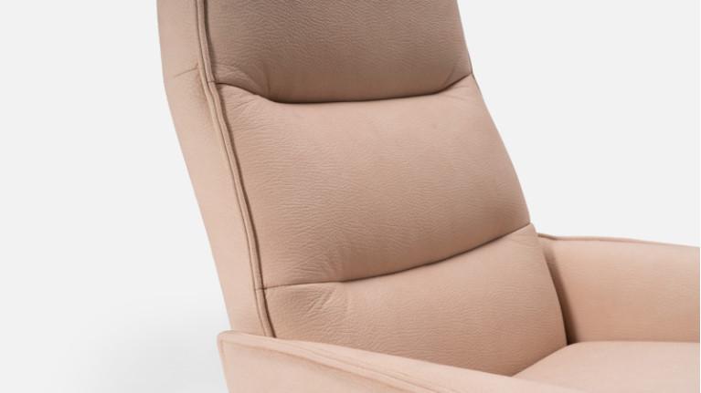 APOLLON leather manual recliner | Comfort and relaxation
