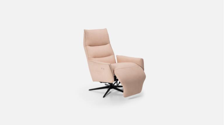 APOLLON microfiber swivel recliner | Comfort and relaxation
