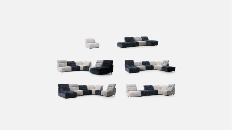 SAFRAN modular corner sofa | Comfort and design