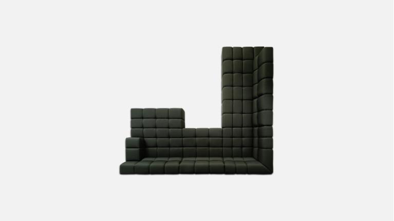 maxi modular corner sofa TEMPLE | Extra-wide version