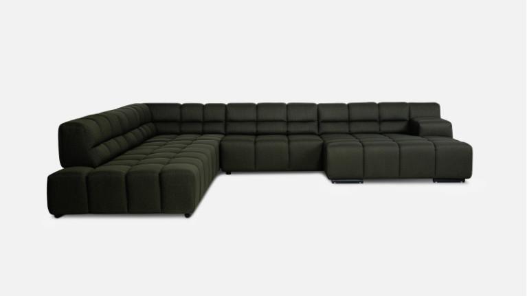 TEMPLE maxi modular corner sofa in fabric