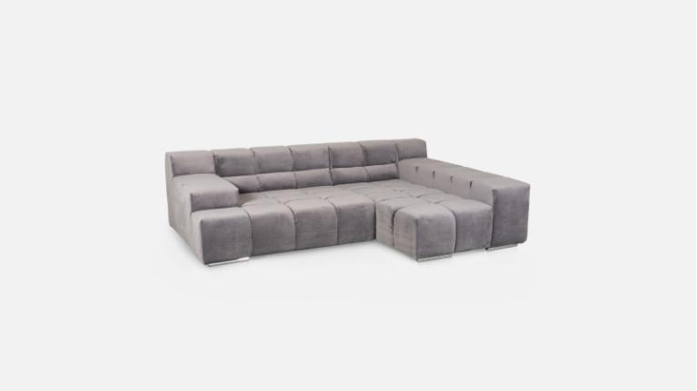TEMPLE 3-seater modular sofa with adjustable seat depth