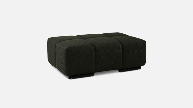 Sofa corner chaise longue maxi TEMPLE | with adjustable seat