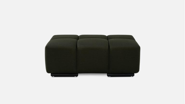 Pouf TEMPLE | With adjustable seat depth