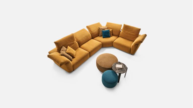 TOKYO fabric corner recliner sofa | Optimum comfort