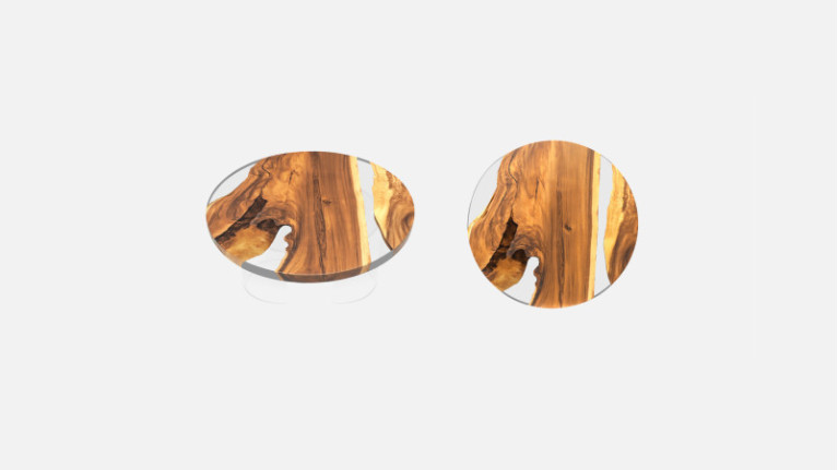 UNIQUE round coffee table | A unique piece for your living room