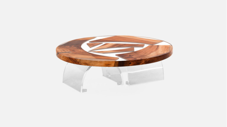 UNIQUE round coffee table | A unique piece for your living room