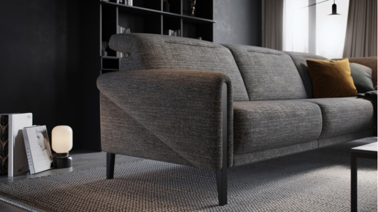 DEESSE fabric corner sofa | Ultra-configurable