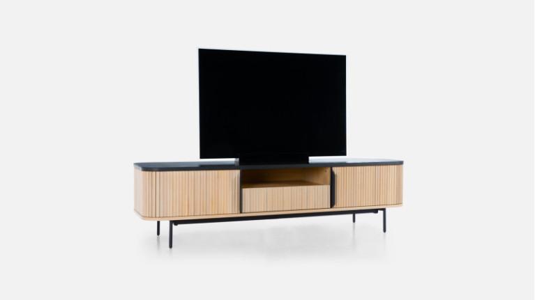 CANNELE TV stand | Soft, harmonious curves