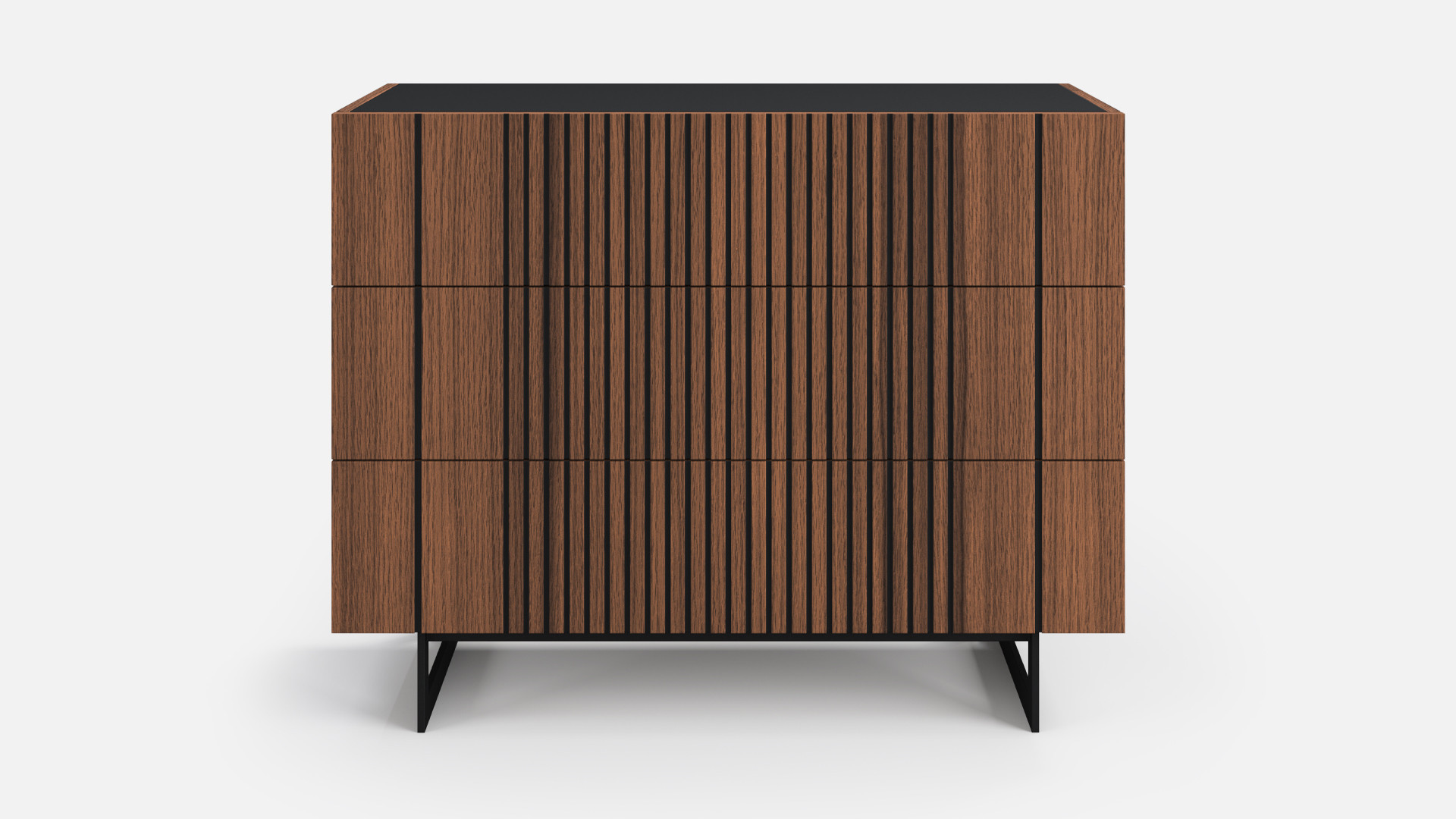 PIANA wooden chest of drawers