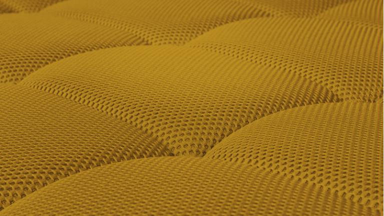 Sofa chaise longue TEMPLE | with adjustable seat depth